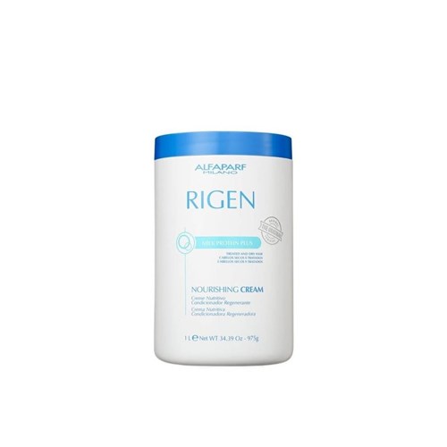 Alfaparf Rigen Nutritivo Milk Protein Plus Nourishing Cream - Máscara de Tratamento 1Kg