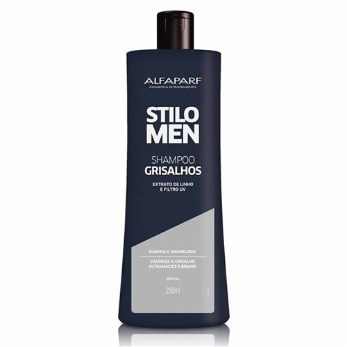Alfaparf Stilo Men Shampoo Grisalhos 250ml