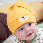 Algodão Dormir Hat Hat bebê dos desenhos animados
