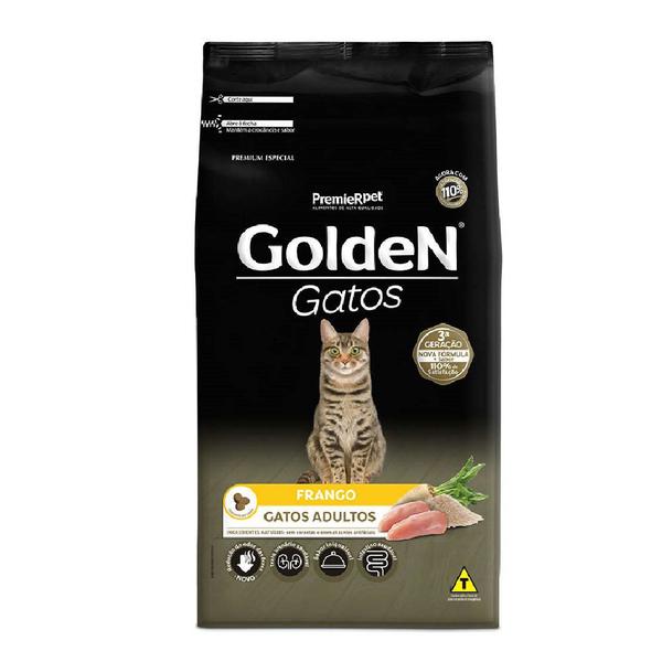 Alimento Golden Gatos Adultos Frango 1kg