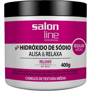 Alisamento Hidróxido de Sódio Salon Line Tradicional Regular