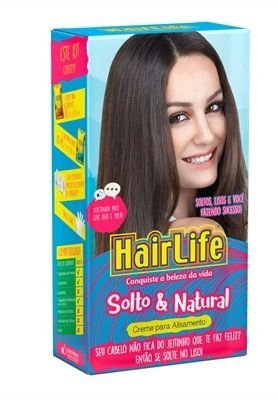 Alisante HairLife 160gr Solto Natural Kit - Embelleze