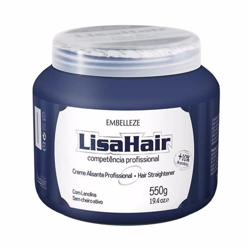Alisante Lisa Hair Liso Queratina - 550Gr