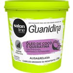 Alisante S Line Guanidina Oleo De Coco+queratina Super 215g
