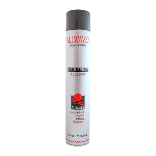 Allwaves Professionnelle Hair Spray Laque Fixing Power 750Ml
