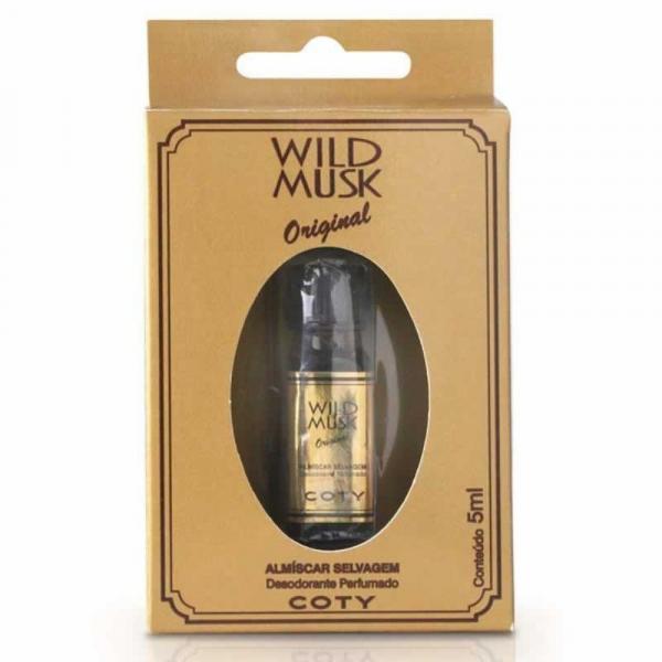 Almíscar Extrato Oleo Perfumado Wild Musk Original 5 Ml - Coty