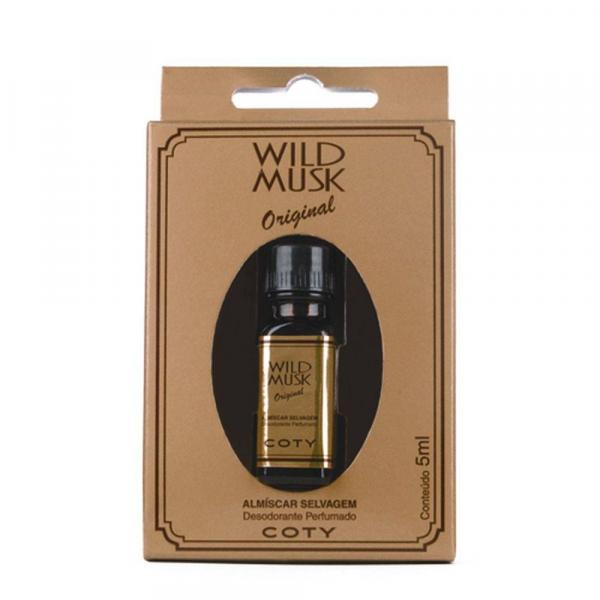 Almíscar Extrato Oleo Perfumado Wild Musk Original 5ml - Coty