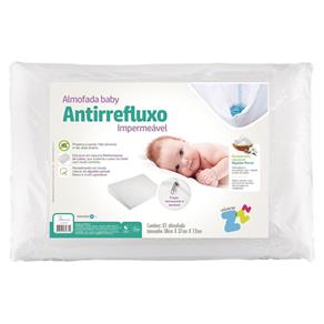 Almofada Antirrefluxo Baby 58x37x12 Cm - Branco