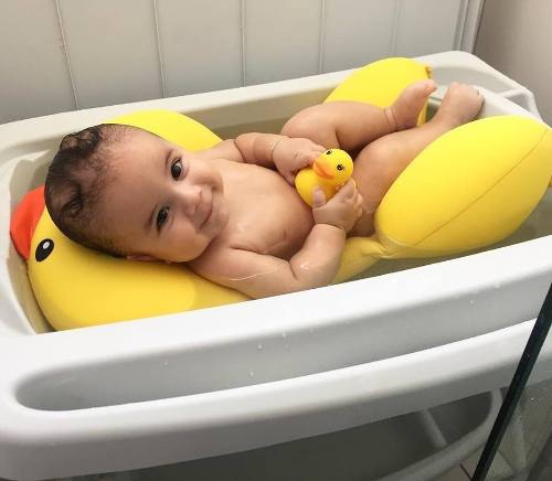Almofada Baby Pil de Banho para Bebê Patinho Joy Baby Pil