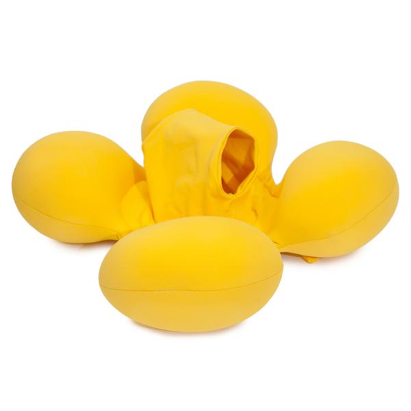 Almofada Boia de Piscina Baby Pill Octopus - Amarelo