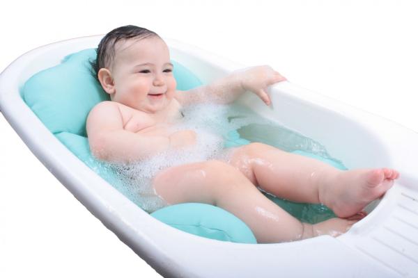 Almofada de Banho para Bebê Azul Buba Baby