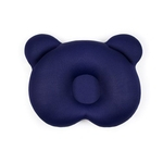 Almofada Ergonômica para Cabeça Ursinho Azul - Baby Pil