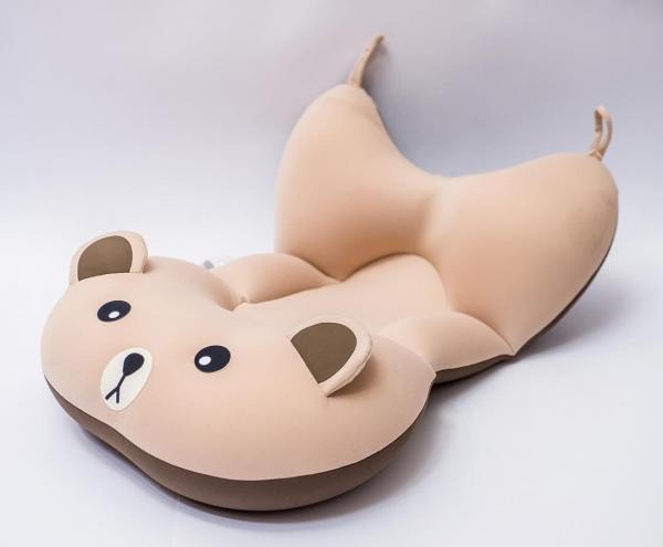Almofada para Banho do Bebê Urso Zeca - Baby Pil