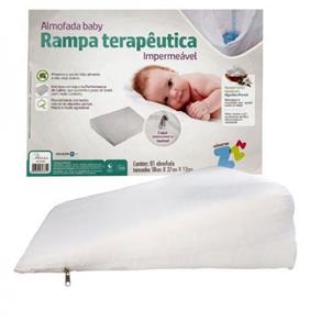 Almofada Travesseiro Rampa Terapêutica Anti Refluxo Bebê Impermeavel - Único