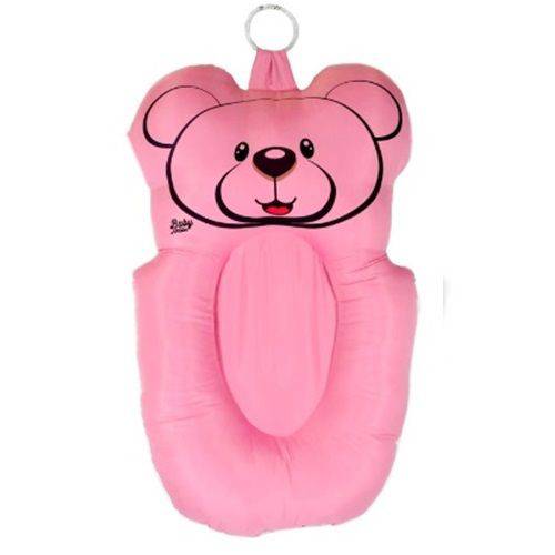 Almofadas de Banho para Bebê - Urso Rosa