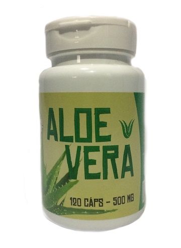 Aloe Vera 120 Capsulas 500 Mg Ninho Verde