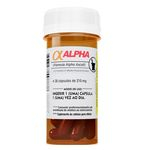 Alpha Axcell 30 Cápsulas Cafeína - Power Supplements