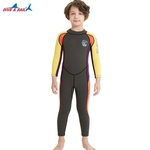 2.5mm Children's High Elastic Scuba Diving Suit Long Sleeve Bathing Suit