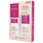 Alta Moda Kit Shampoo+Condicionador Alfakeratin 300Ml