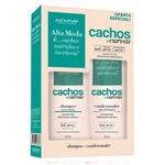 Alta Moda Kit Shampoo+Condicionador Cachos E Curvas 300Ml