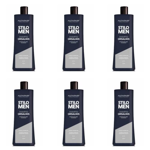 Alta Moda Men Grisalho Shampoo 250ml (kit C/06)