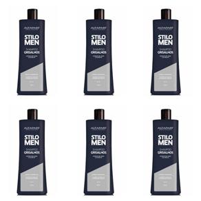 Alta Moda Men Grisalho Shampoo 250ml - Kit com 06