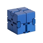 Alta textura Infinito Cube Magic Cube liga de alum¨ªnio Brinquedos profissionais
