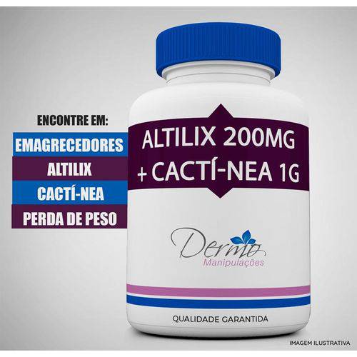 Altilix 200mg + Cacti-nea 1g - Ação Detoxificante