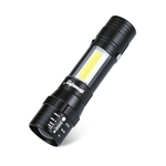 Alumínio Brilhante Telescópica Mini Lanterna LED lanterna exterior
