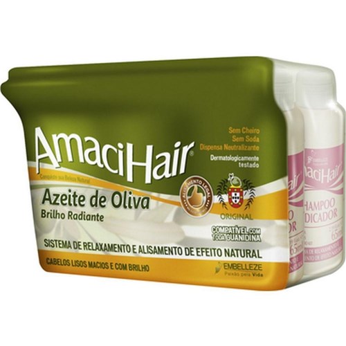 Amacia Hair Alisante Azeite de Oliva