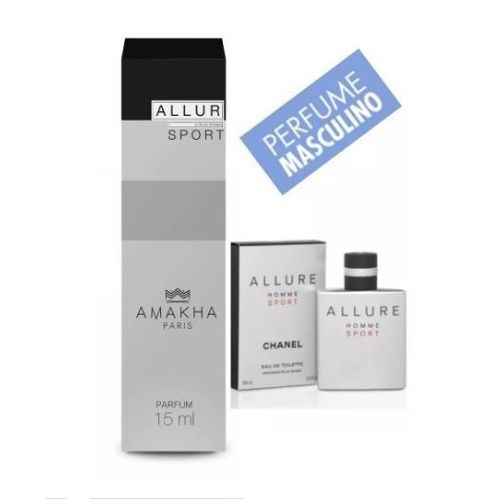 Amakha Paris Allur Sport Perfume Masculino - Perfume de Bolso 15ml