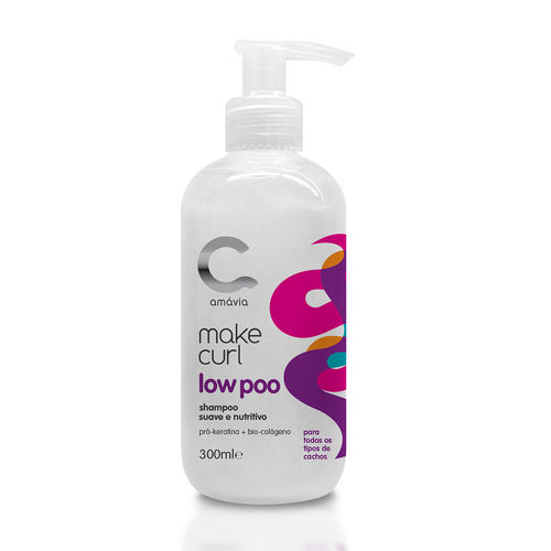 Amávia Make Curl- Shampoo Low Poo 300ml