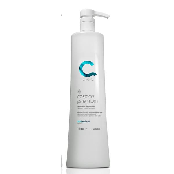 Amávia - Restore Premium Kit Shampoo 1L + Condicionador 1L - Amavia