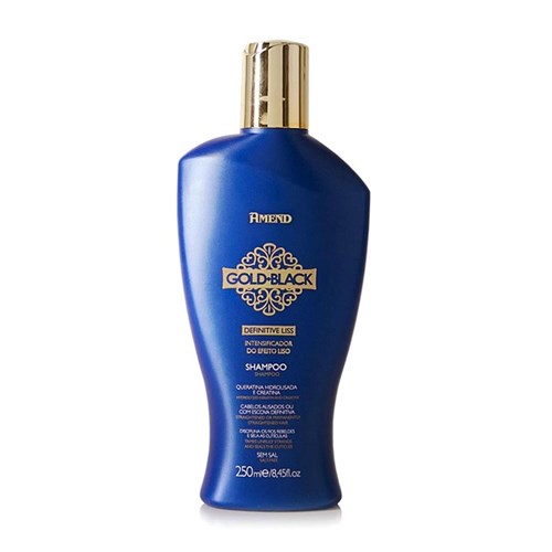 Amend Gold Black Definitive Liss Shampoo 250Ml