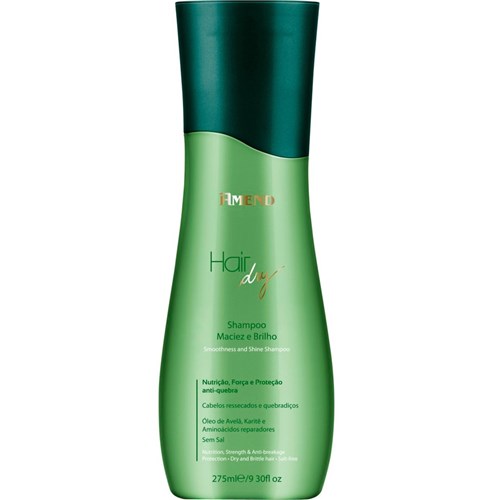 Amend Hair Dry Shampoo Maciez e Brilho 275Ml