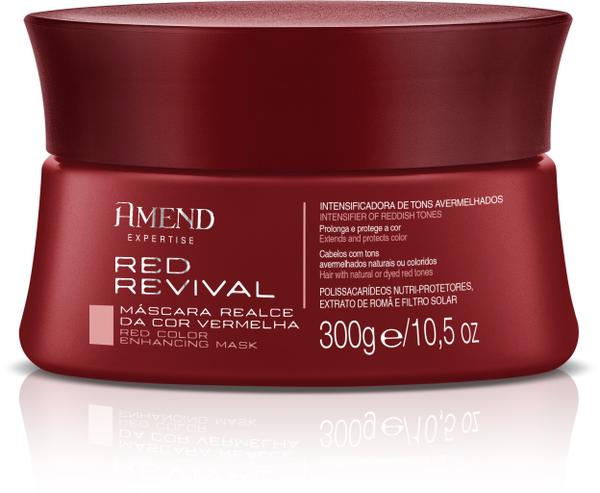 Amend Red Revival Máscara Realce da Cor Vermelha 300g