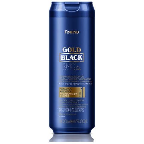 Amend Rmc System Shampoo Gold Black 300Ml