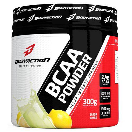 Aminoácido Bcaa Powder - Body Action - 300g - Limão