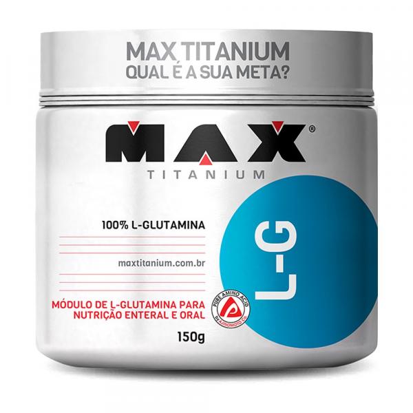 Aminoacido Glutamina L-G 150G - Max Titanium