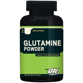 Aminoacido Glutamine Powder 300G - Optimum - SEM SABOR - 300 CÁPSULAS