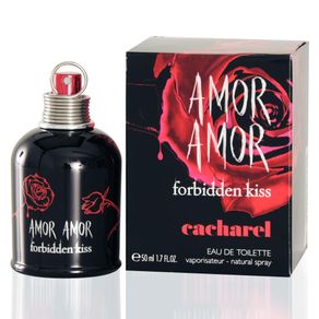 Amor Amor Forbidden Kiss de Cacharel Eau de Toilette Feminino 50 Ml