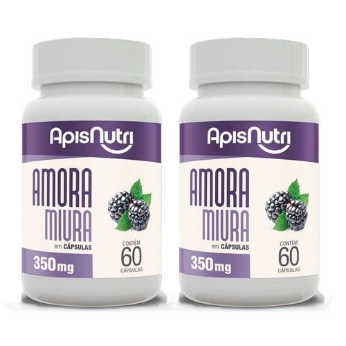 Amora Miura - 2 Un de 60 Cápsulas - Apisnutri