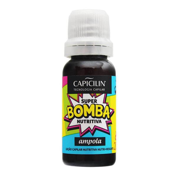 Ampola Loção Capilar Nutritiva Super Bomba 20ml - Capicilin