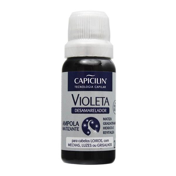 Ampola Violeta Desamarelador 20 Ml Capicilin