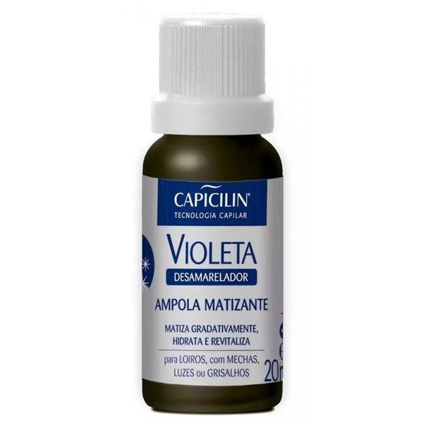 Ampola Violeta Desamareladora - Capicilin - 20ml