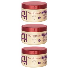 Ana Hickmann Hair Fruit Hidratação Máscara 250g - Kit com 03
