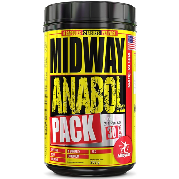 Anabol Pack 30 Sachês - Midway