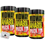 3 Anabol Pack Usa 3x30 Pack Midway + Porta Capsulas