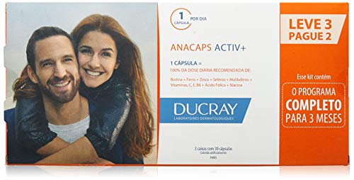 Anacaps Activ, Ducray, 90 Capsulas
