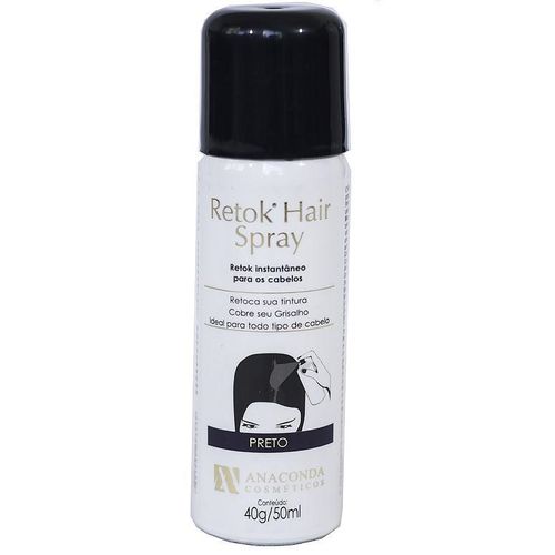 Anaconda Retok Hair Spray 50ml - Preto